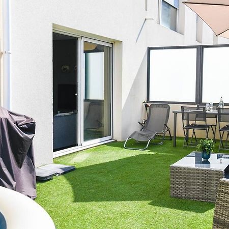 Superbe Appartement Avec Terrasse, Piscine & Parking Prive A Marsella Exterior foto