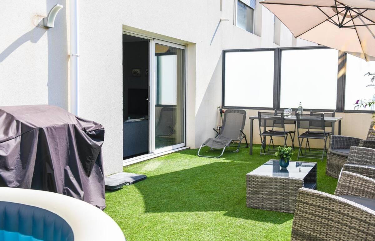 Superbe Appartement Avec Terrasse, Piscine & Parking Prive A Marsella Exterior foto